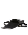 Borsa a tracolla uomo in vera pelle Made in Italy 5552-Nero I Fratelli