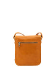 Borsa a tracolla uomo in vera pelle Made in Italy 5552-Senape I Fratelli