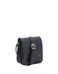 Borsa a tracolla da uomo in vera pelle Made in Italy 5554-Blu I Fratelli