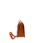 Borsa a tracolla da uomo in vera pelle Made in Italy 5554-Cognac I Fratelli