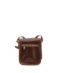 Borsa a tracolla da uomo in vera pelle Made in Italy 5554-Marrone I Fratelli