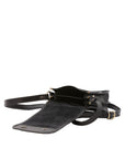 Borsa a tracolla da uomo in vera pelle Made in Italy 5554-Nero I Fratelli