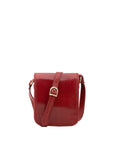 Borsa a tracolla da uomo in vera pelle Made in Italy 5554-Rosso I Fratelli