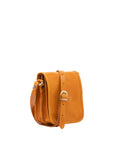 Borsa a tracolla da uomo in vera pelle Made in Italy 5554-Senape I Fratelli