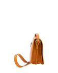Borsa a tracolla da uomo in vera pelle Made in Italy 5554-Senape I Fratelli