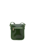 Borsa a tracolla da uomo in vera pelle Made in Italy 5554-Verde I Fratelli