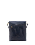 Borsa a tracolla uomo in vera pelle Made in Italy 5555-Blu I Fratelli