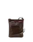 Borsa a tracolla uomo in vera pelle Made in Italy 5556-Tmoro I Fratelli