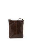 Borsa a tracolla uomo in vera pelle Made in Italy 5556-Tmoro I Fratelli