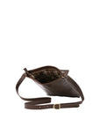 Borsa a tracolla uomo in vera pelle Made in Italy 5556-Tmoro I Fratelli