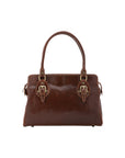 Borsa a mano da donna 100% pelle 5557-Marrone I Fratelli
