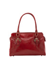 Borsa a mano da donna 100% pelle 5557-Rosso I Fratelli