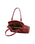 Borsa a mano da donna 100% pelle 5557-Rosso I Fratelli