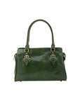 Borsa a mano da donna 100% pelle 5557-Verde I Fratelli