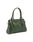 Borsa a mano da donna 100% pelle 5557-Verde I Fratelli