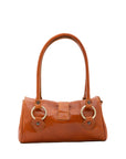 Borsa a mano da donna 100% pelle 5559-Cognac I Fratelli