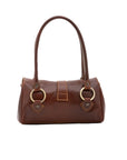 Borsa a mano da donna 100% pelle 5559-Marrone I Fratelli