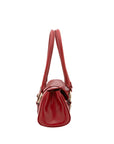Borsa a mano da donna 100% pelle 5559-Rosso I Fratelli