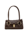 Borsa a mano da donna 100% pelle 5559-Tmoro I Fratelli