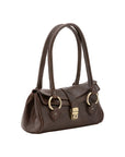 Borsa a mano da donna 100% pelle 5559-Tmoro I Fratelli