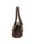 Borsa a mano da donna 100% pelle 5559-Tmoro I Fratelli