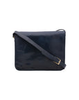 Borsa a tracolla uomo in vera pelle Made in Italy 5561-Blu I Fratelli
