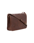 Borsa a tracolla uomo in vera pelle Made in Italy 5561-Marrone I Fratelli