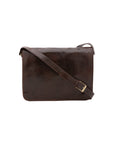 Borsa a tracolla uomo in vera pelle Made in Italy 5561-Tmoro I Fratelli