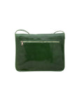 Borsa a tracolla uomo in vera pelle Made in Italy 5561-Verde I Fratelli