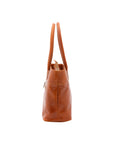 Borsa a tracolla da uomo in vera pelle 100% pelle 5562-Cognac I Fratelli