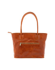 Borsa a tracolla da uomo in vera pelle 100% pelle 5562-Cognac I Fratelli