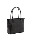 Borsa a tracolla da uomo in vera pelle 100% pelle 5562-Nero I Fratelli