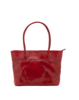 Borsa a tracolla da uomo in vera pelle 100% pelle 5562-Rosso I Fratelli