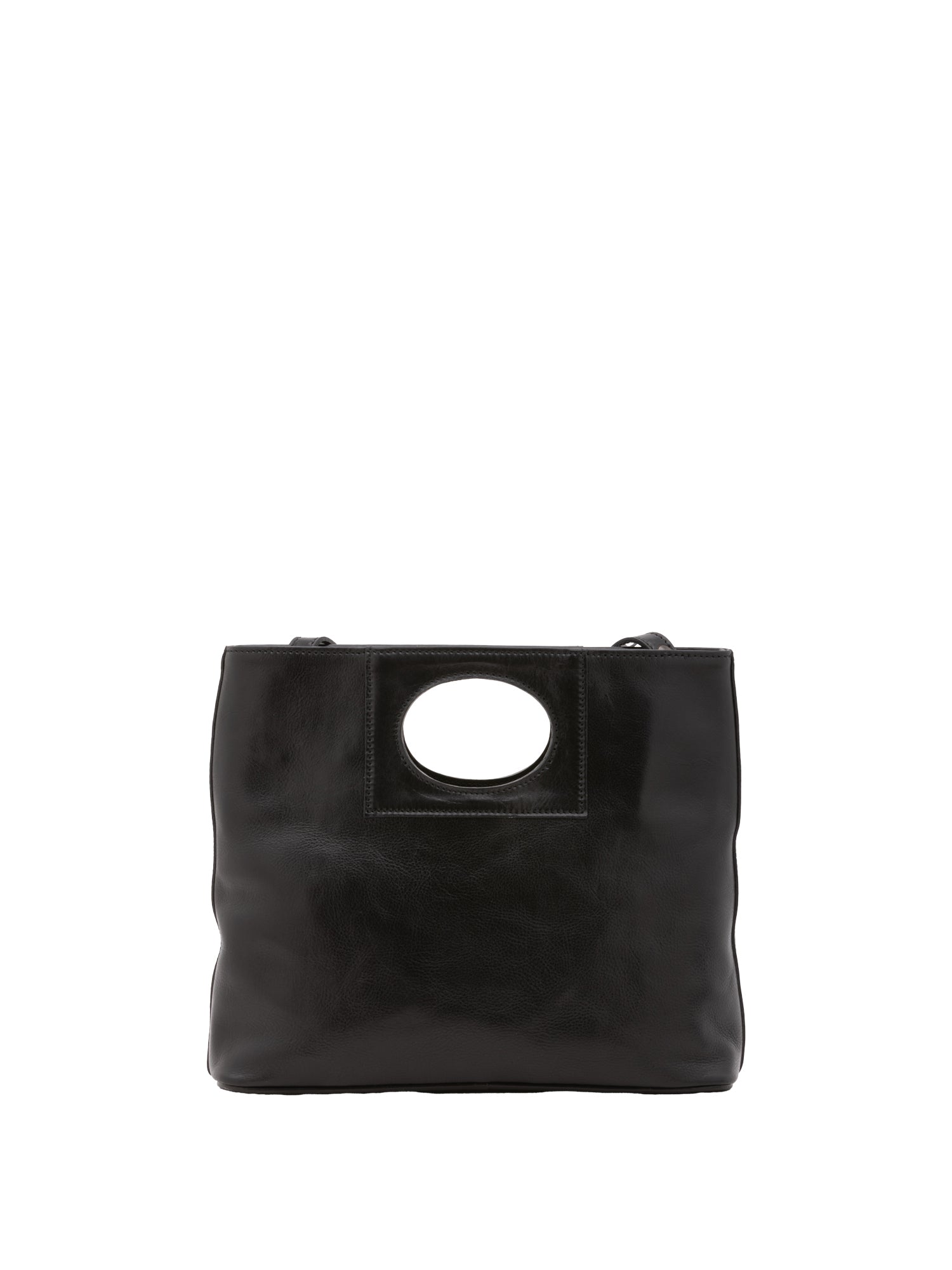 Borsa a tracolla da donna Vera pelle 5563-Nero I Fratelli