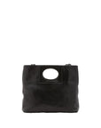 Borsa a tracolla da donna Vera pelle 5563-Nero I Fratelli