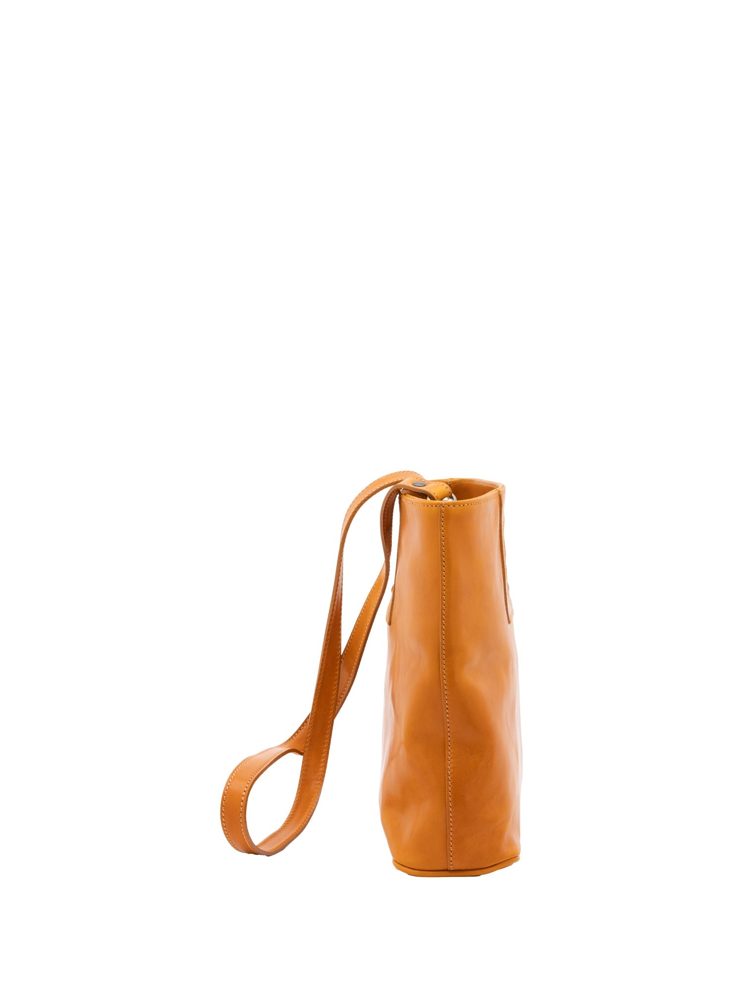 Borsa a tracolla da donna Vera pelle 5563-Senape I Fratelli