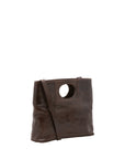 Borsa a tracolla da donna Vera pelle 5563-Tmoro I Fratelli