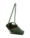 Borsa a tracolla da donna Vera pelle 5563-Verde I Fratelli