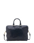 Borsa da lavoro uomo in vera pelle Made in Italy 5565-Blu I Fratelli