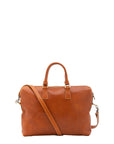 Borsa da lavoro uomo in vera pelle Made in Italy 5565-Cognac I Fratelli