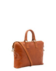 Borsa da lavoro uomo in vera pelle Made in Italy 5565-Cognac I Fratelli