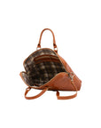 Borsa da lavoro uomo in vera pelle Made in Italy 5565-Cognac I Fratelli