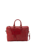 Borsa da lavoro uomo in vera pelle Made in Italy 5565-Rosso I Fratelli