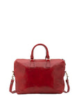 Borsa da lavoro uomo in vera pelle Made in Italy 5565-Rosso I Fratelli