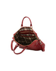 Borsa da lavoro uomo in vera pelle Made in Italy 5565-Rosso I Fratelli