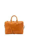 Borsa da lavoro uomo in vera pelle Made in Italy 5565-Senape I Fratelli