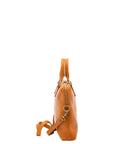 Borsa da lavoro uomo in vera pelle Made in Italy 5565-Senape I Fratelli