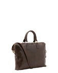 Borsa da lavoro uomo in vera pelle Made in Italy 5565-Tmoro I Fratelli
