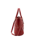 Borsa a tracolla da donna 100% pelle 5566-Rosso I Fratelli