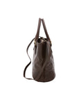 Borsa a tracolla da donna 100% pelle 5566-Tmoro I Fratelli